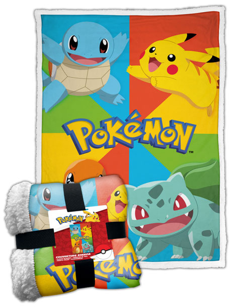 Db-line Coperta Sherpa Pokemon Multicolor Apor0210